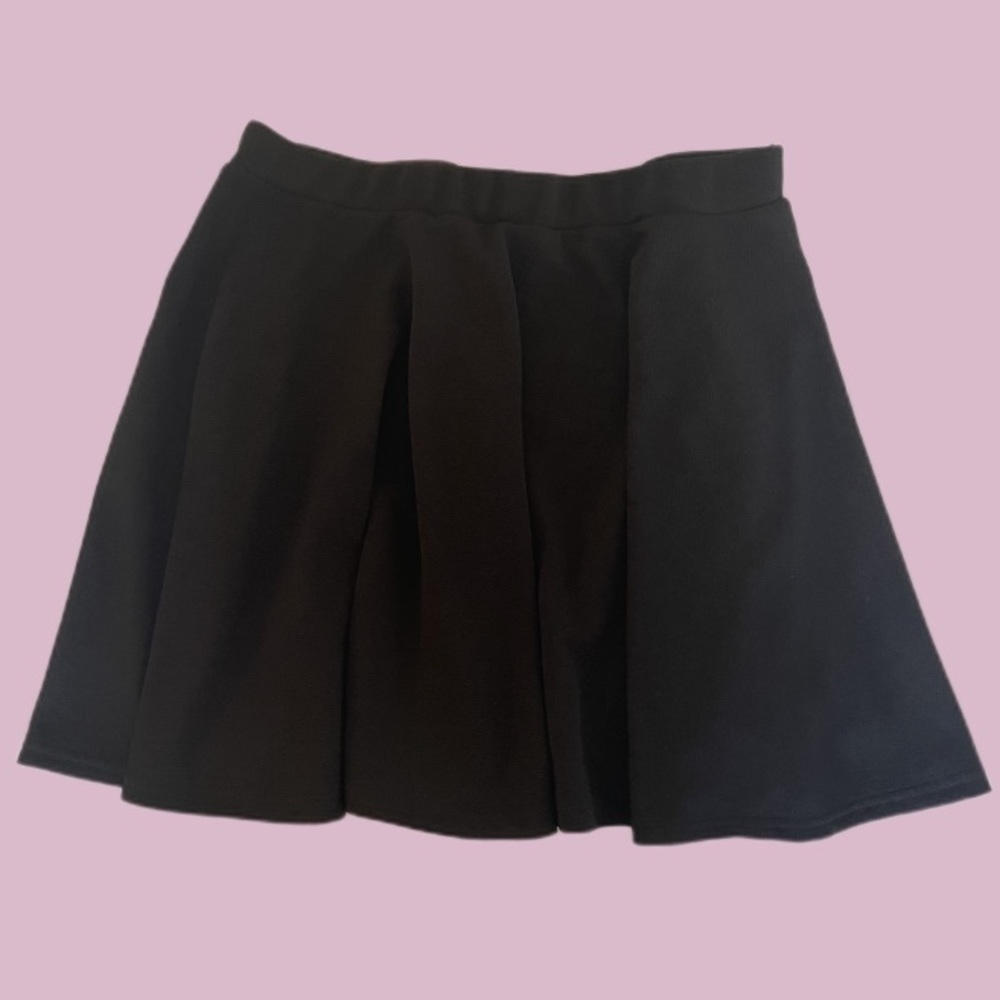 Black Skater Skirt